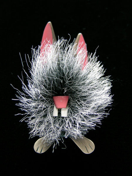 Dust Bunny Pin