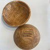 ~ Set of Two ~ 10" Spalted  & Ambrosia Maple Round Bowls
