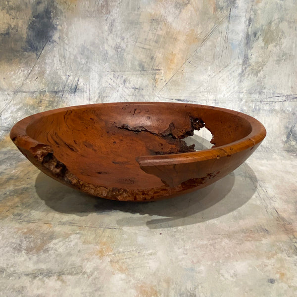 Cherry Burl Bowl with Voids
