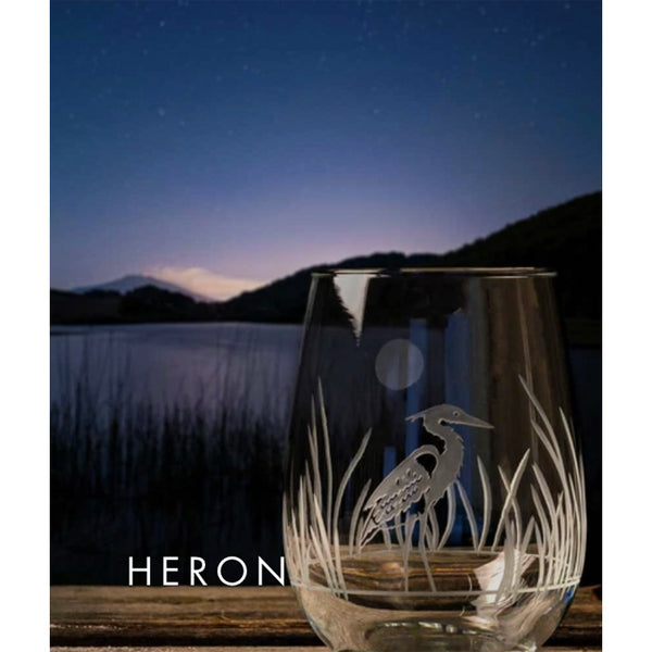Heron Stemless Wine 17oz