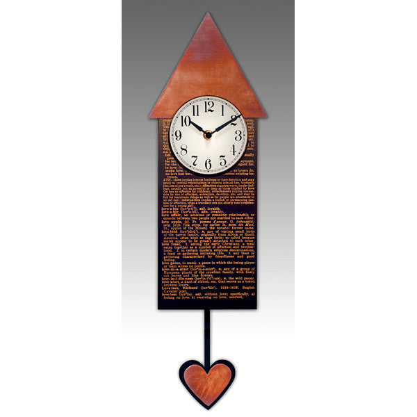 Love Pendulum Clock