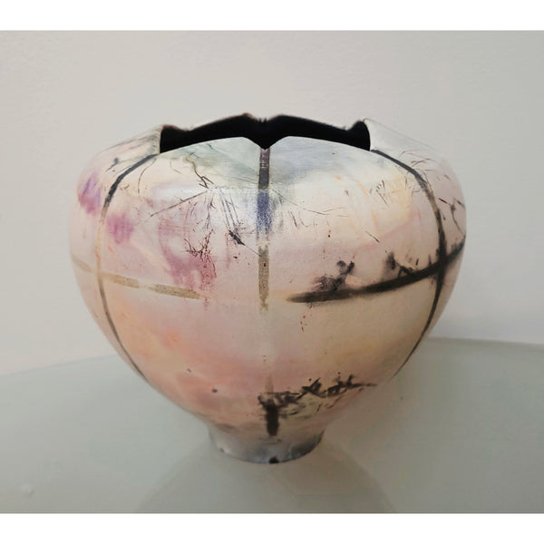 Through Window Panes-Cut Rim Vessel
