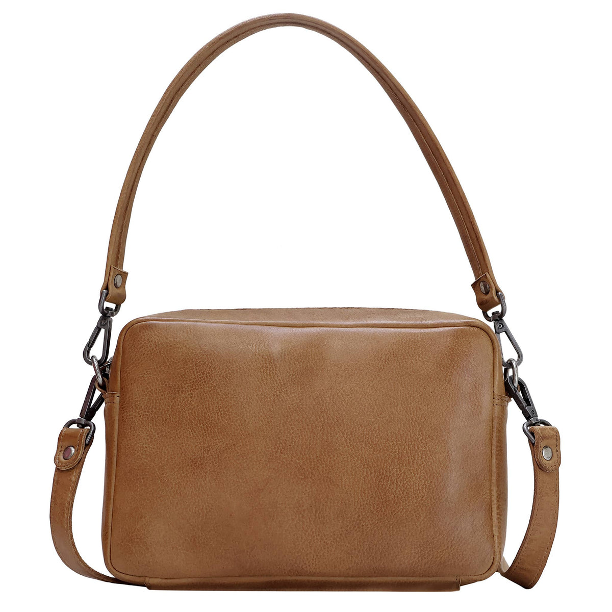 Draper Handcrafted Leather Crossbody - Camel – Left Bank Gallery