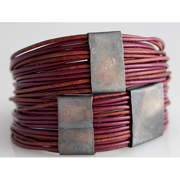 Organica Wrap Bracelet #3 Berry