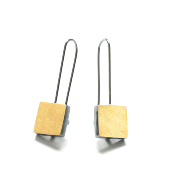 CXMO1LE-BIS Small Square Earring