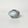 Small Blue Saggar Fired Pot