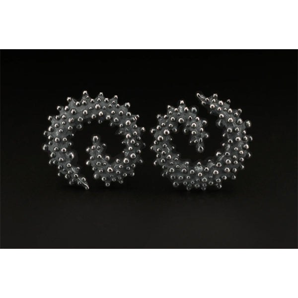 Bumpy Spiral Earring