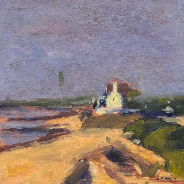 First House In Fog