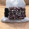 Hand-stitched  Tourmaline Bracelet