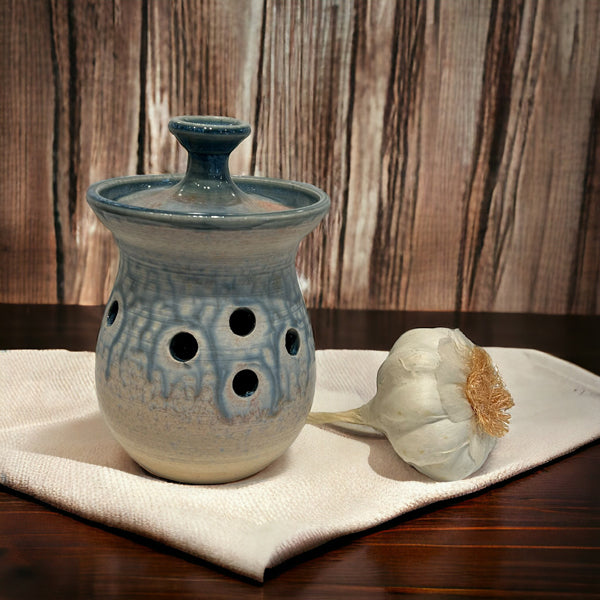 Garlic Keeper Blue  Glaze