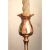 'Go Forth' Forged Candleholders ~ sold as a pair
