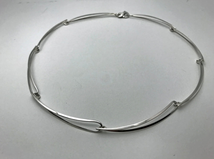 Sterling Sliver Link Necklace