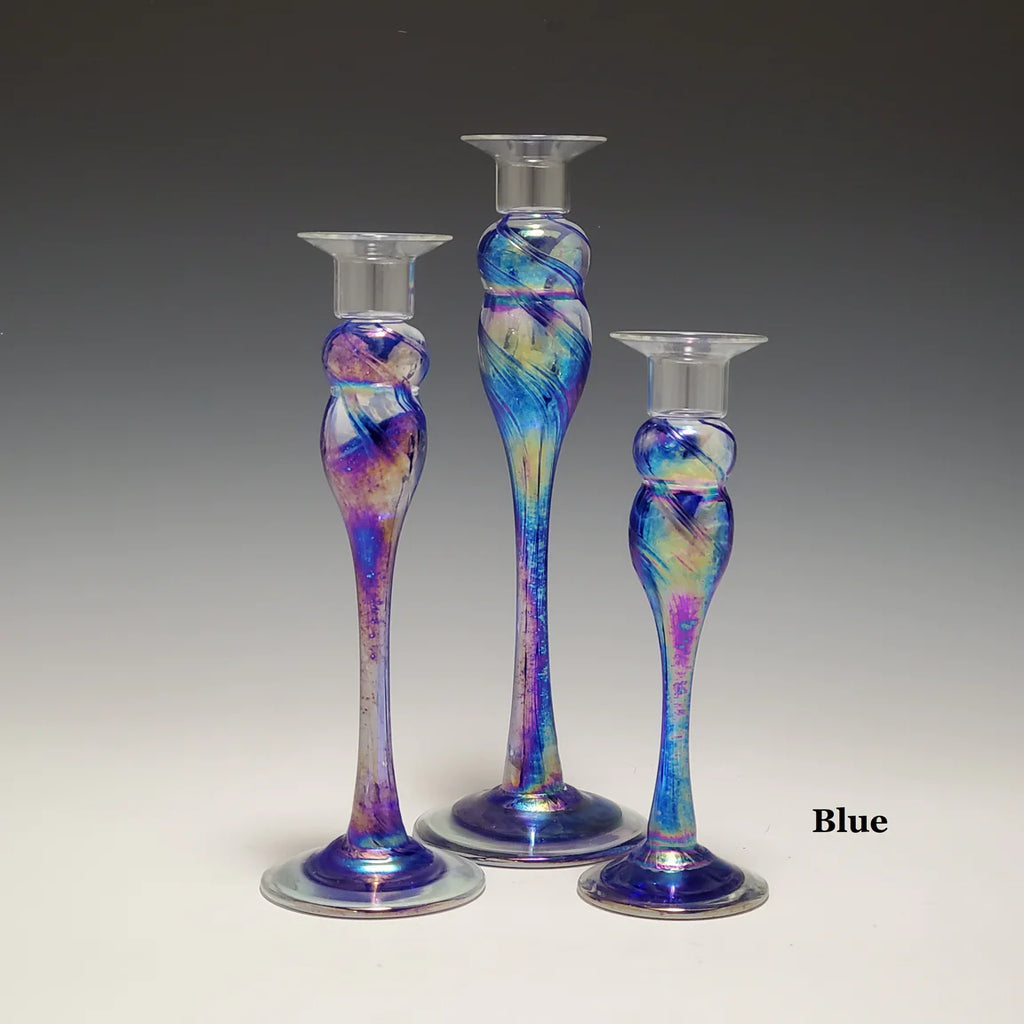 Candlestick Trio - Blue