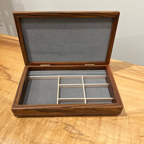 Large Valet Box Bolivian Rosewood / Wenge