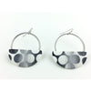Large Wire Loop Earrings- Gradient