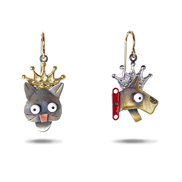 Reigning Cats And Dogs Earrings