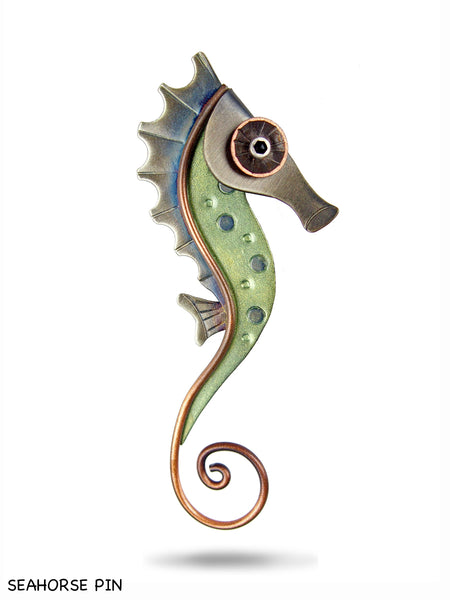 Seahorse Pin