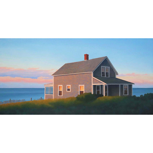 Summer Cottage at Sunset
