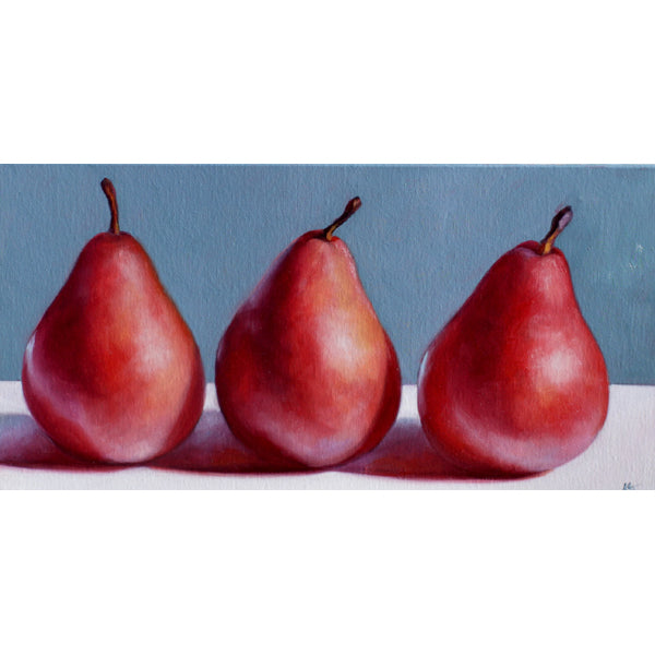 Three Red Pears