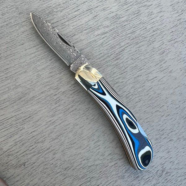 Damascus Collection  3" Lockback Knife