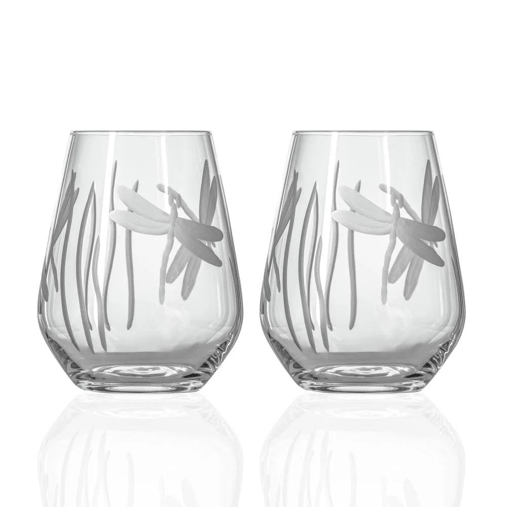 Dragonfly Stemless Wine 17oz