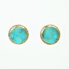 Botryoidal Hemimorphite Earrings
