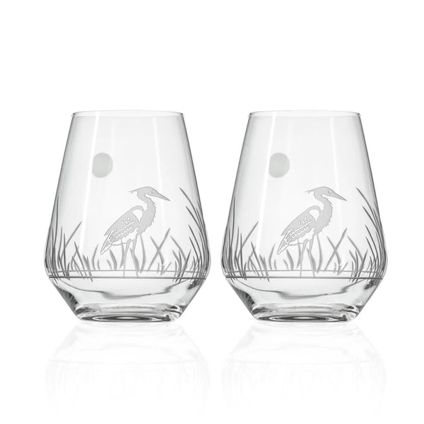 Heron Stemless Wine 17oz