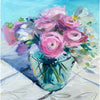 Ranunculus and Freesia I  24x24/25x25