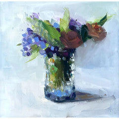 Violets, Lilies of the Valley & Carnations