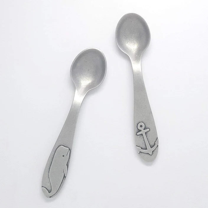 Baby Spoon Set Whale & Anchor