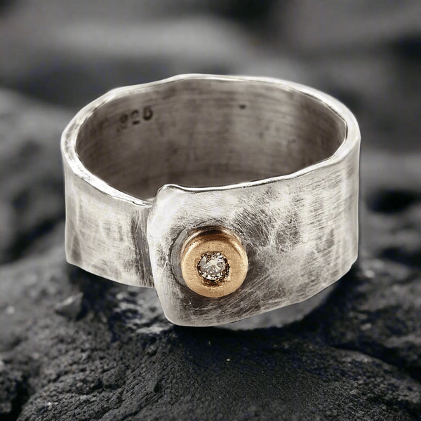 Rustic Gold Rush Ring – Left Bank Gallery