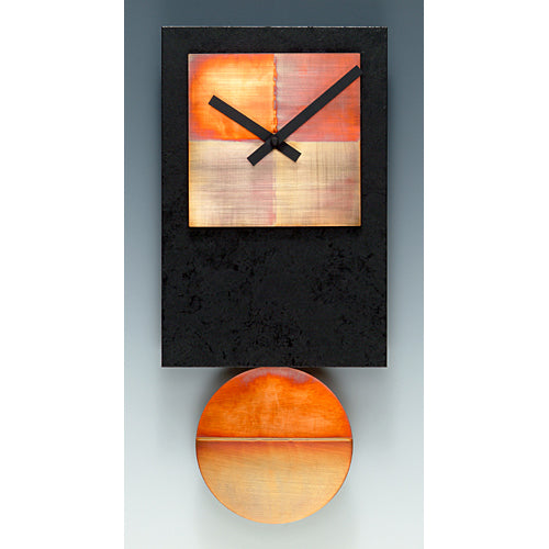 Black Tie Copper Pendulum Clock