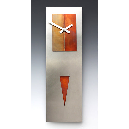 Steel Tie/Copper Pendulum Clock 18