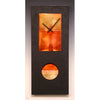 Black and Copper Pendulum Clock - 24"