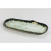 Mint & Charcoal Razor Clam Plate