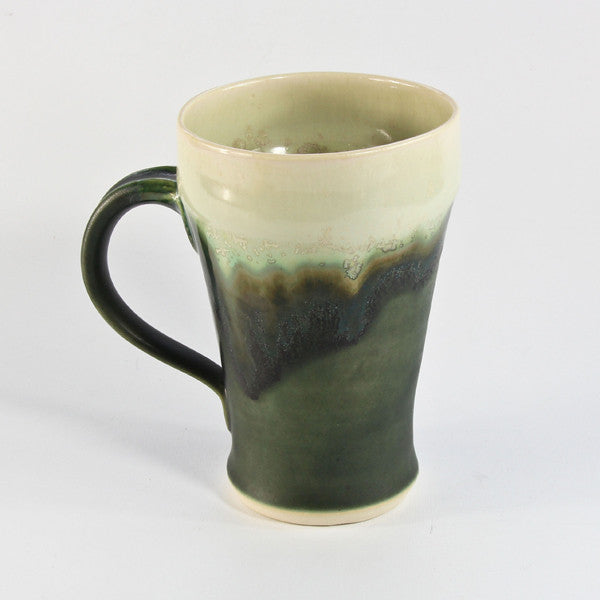 Alison Evans Tall Coffee Mug, Mint & Tortoise