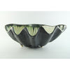 Mint & Charcoal Medium Clam Bowl