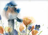 Eastern Bluebird in Wildflowers #21019