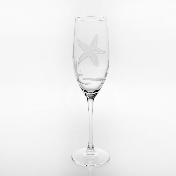 Starfish Champagne Flute