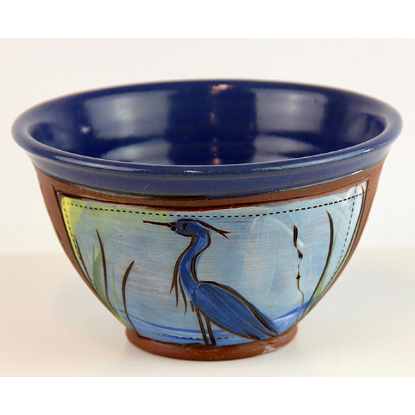 Heron Bowl - small, by Jennifer Stas, 5" x 3" 