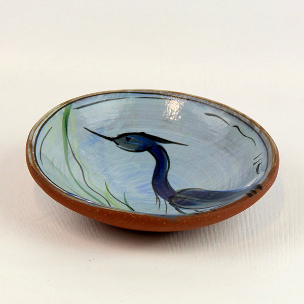 Little Dish with Heron