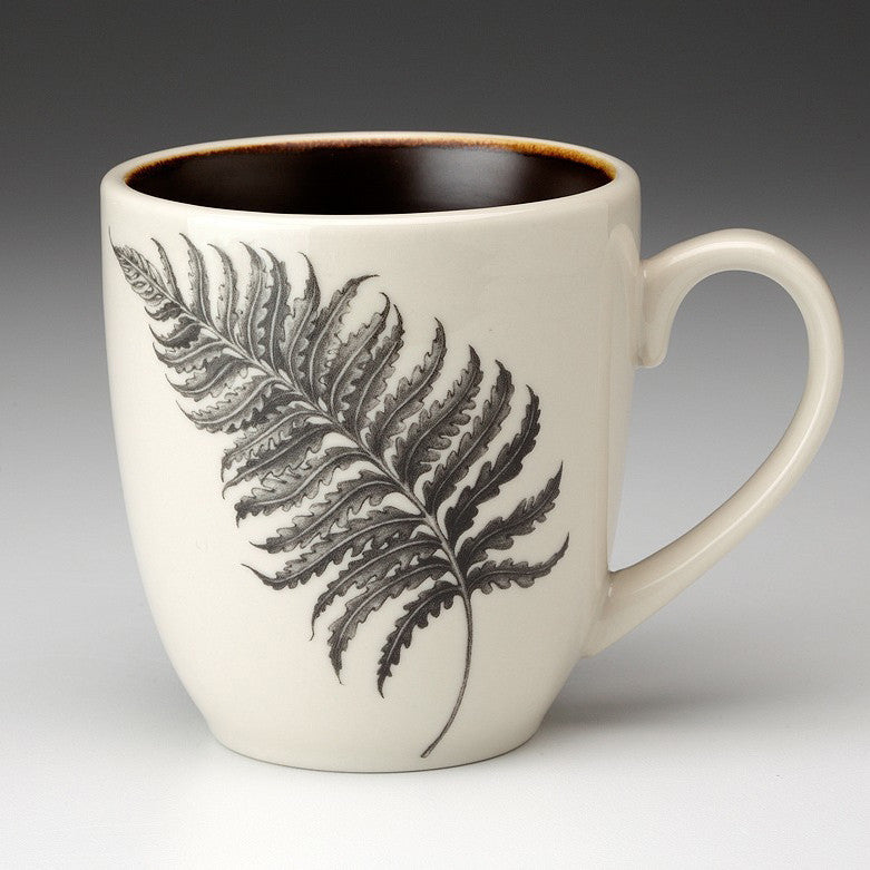 Mug with wood fern