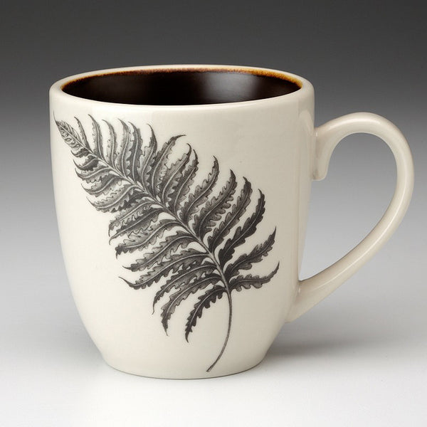 Mug with wood fern