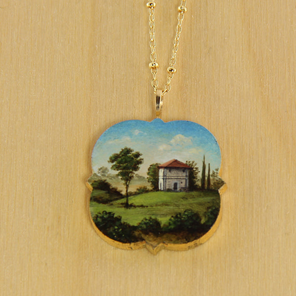 Quatrefoil Villa Necklace