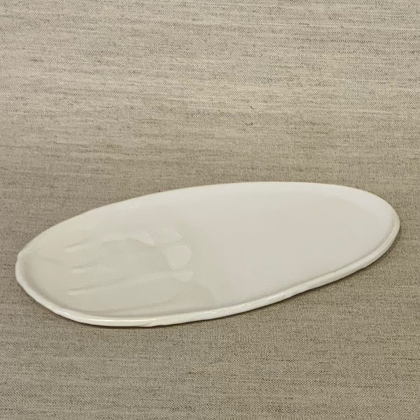 Ceramic Tray/White