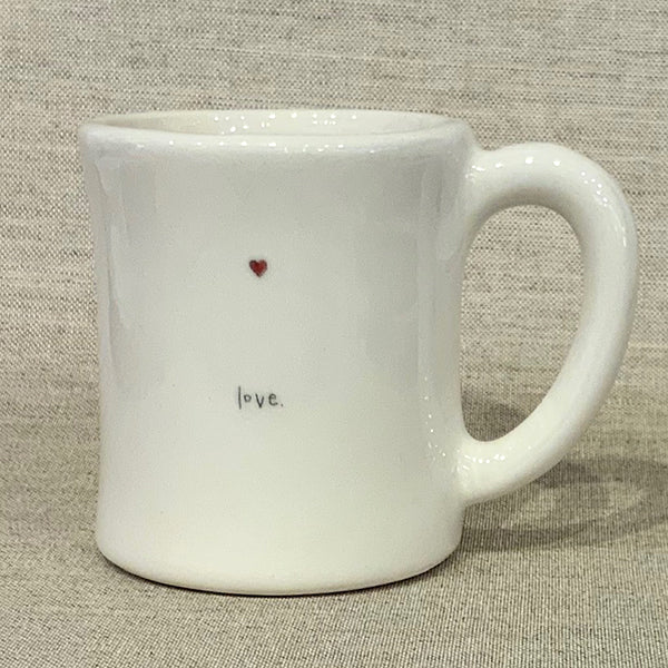 Camp Mug - Love (heart) 4"