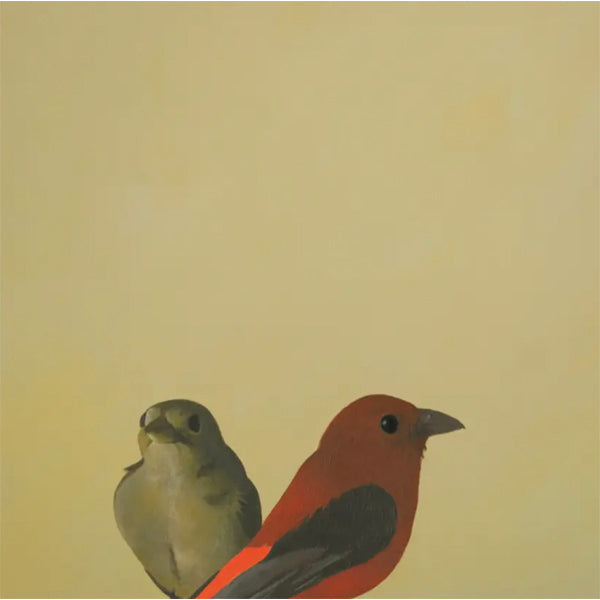 Tanager Pair 8 x 8 Panel