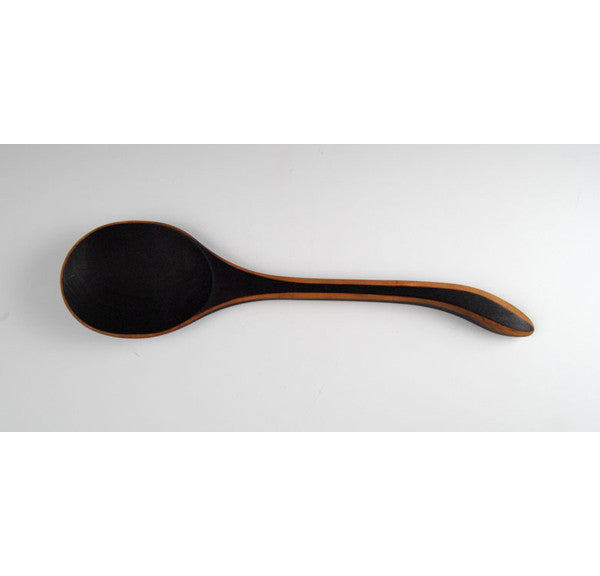 Blackened Wide Serving Spoon