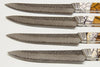 Damascus Knife - Set of Four