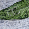 Back-and-Forth Hoop Earrings